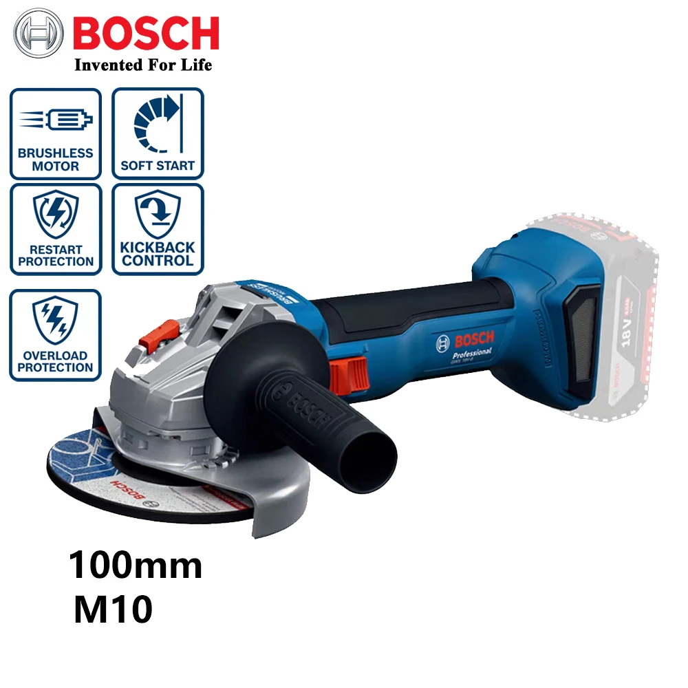 Power Tools Professional - ボッシュ GWS 18V-8 プロフェッショナル 18V コードレスアングルグラインダー