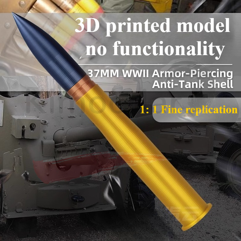 3D プリント第二次世界大戦 37mm モデル静的手組み立て - Power Tools World のレビューと価格