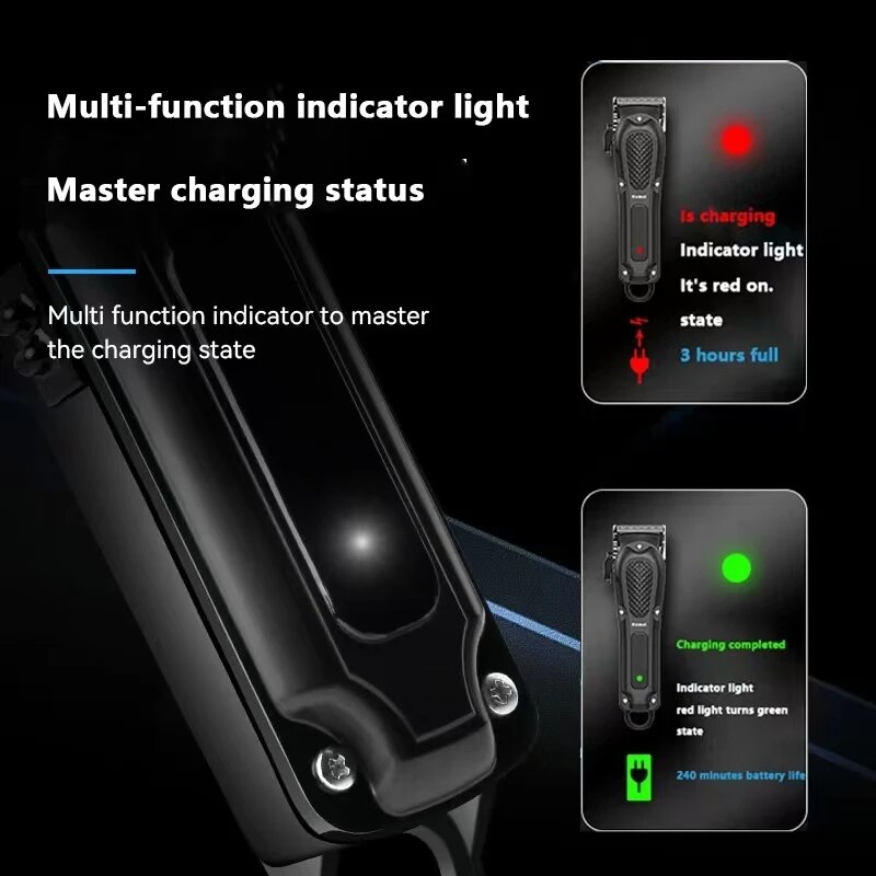 Kemei-男性用電動バリカン,コードレスおよび充電式バリカ - Power Xchange Tools のレビューと価格