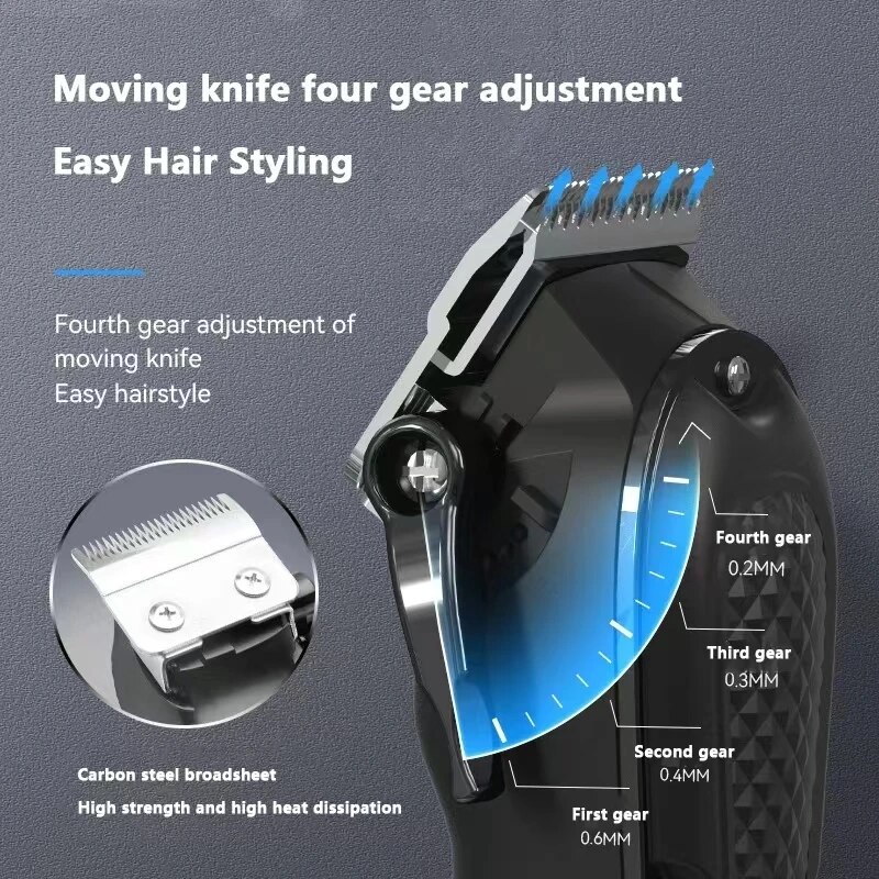 Kemei-男性用電動バリカン,コードレスおよび充電式バリカ - Power Xchange Tools のレビューと価格