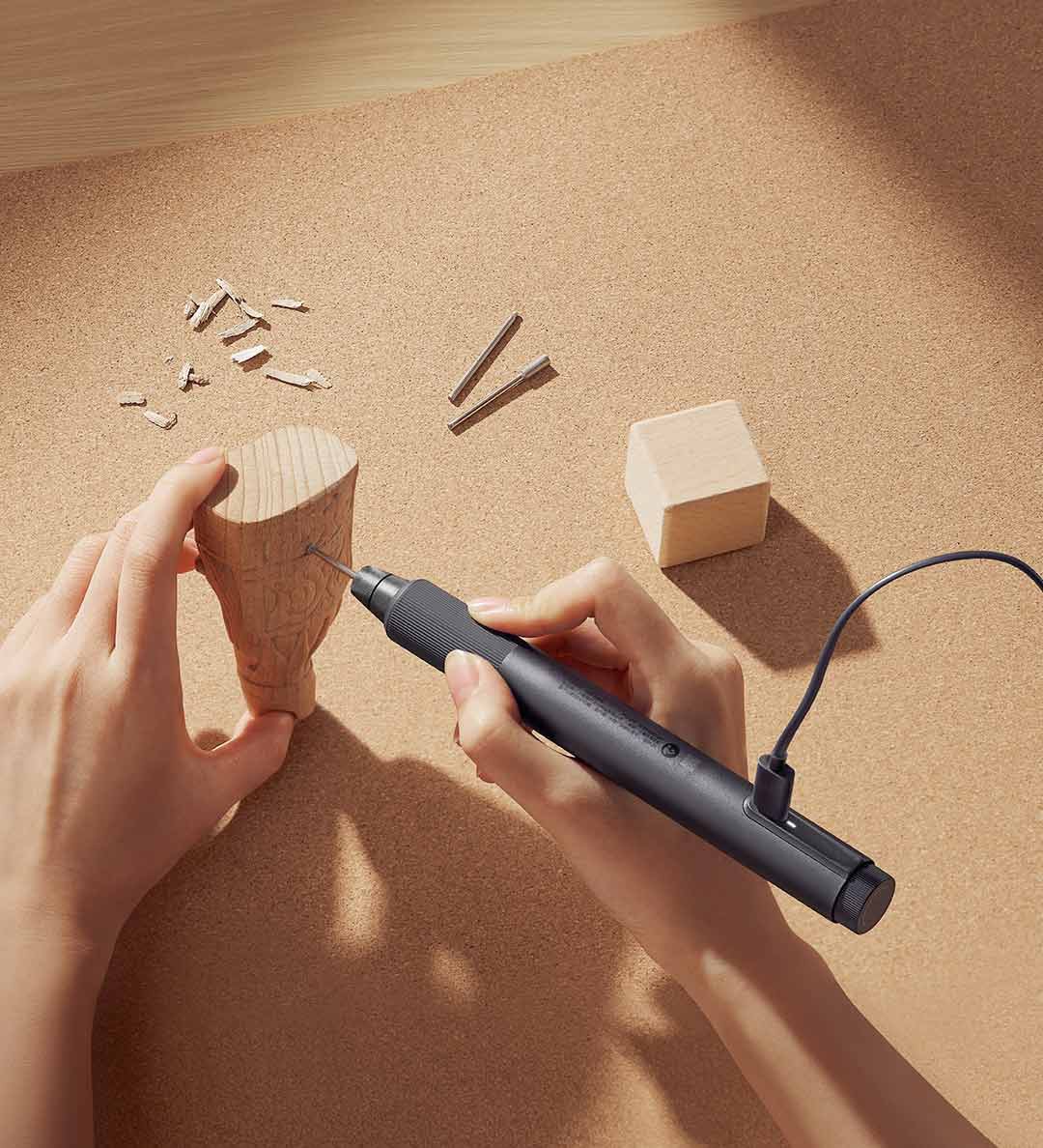 MIJIA電動研磨ペン 22000回転/分 ブラシレスモータ - Power Tools Electrical のレビューと価格