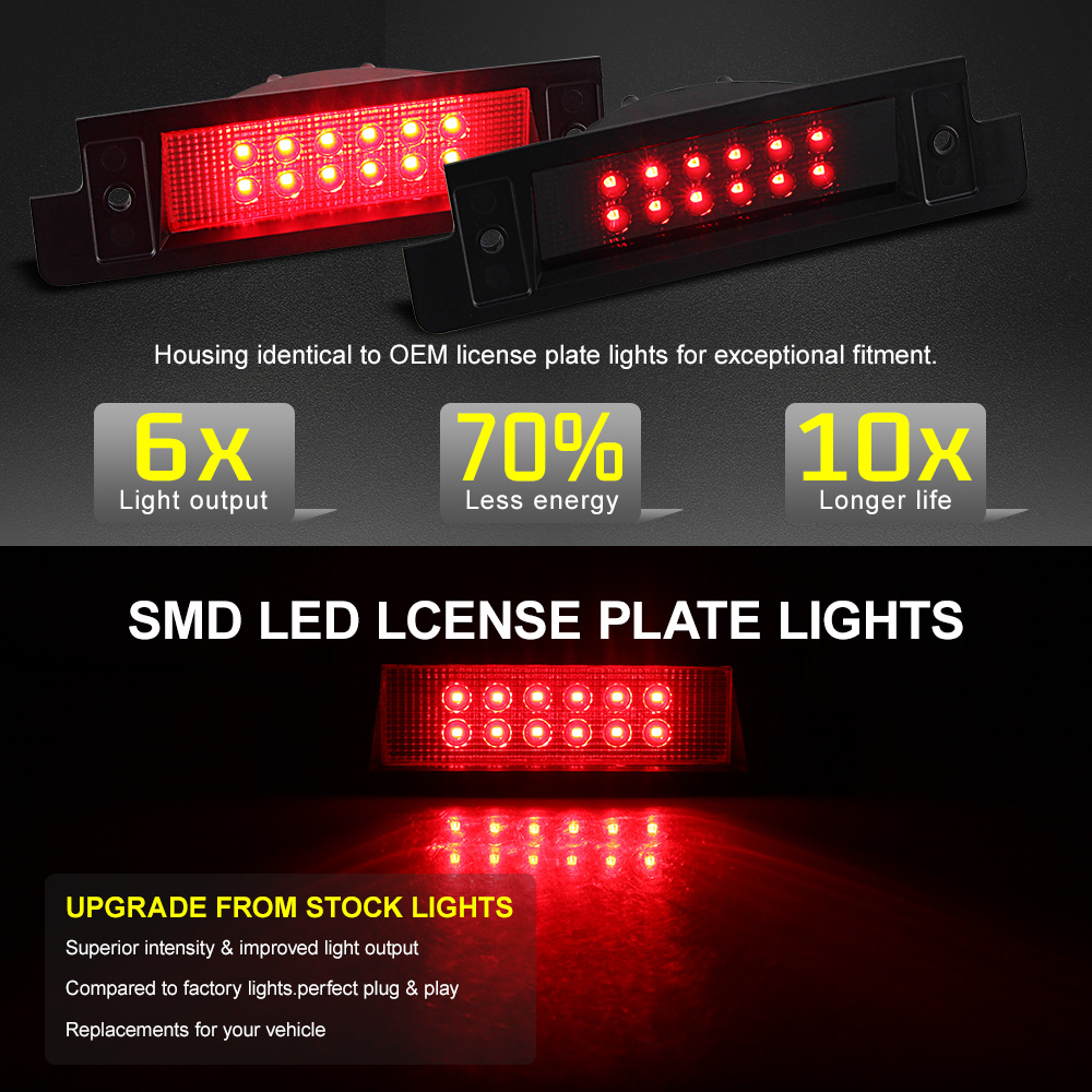ハイマウントLEDブレーキランプアセンブリ,3番目と3番目の - Power Tools World のレビューと価格