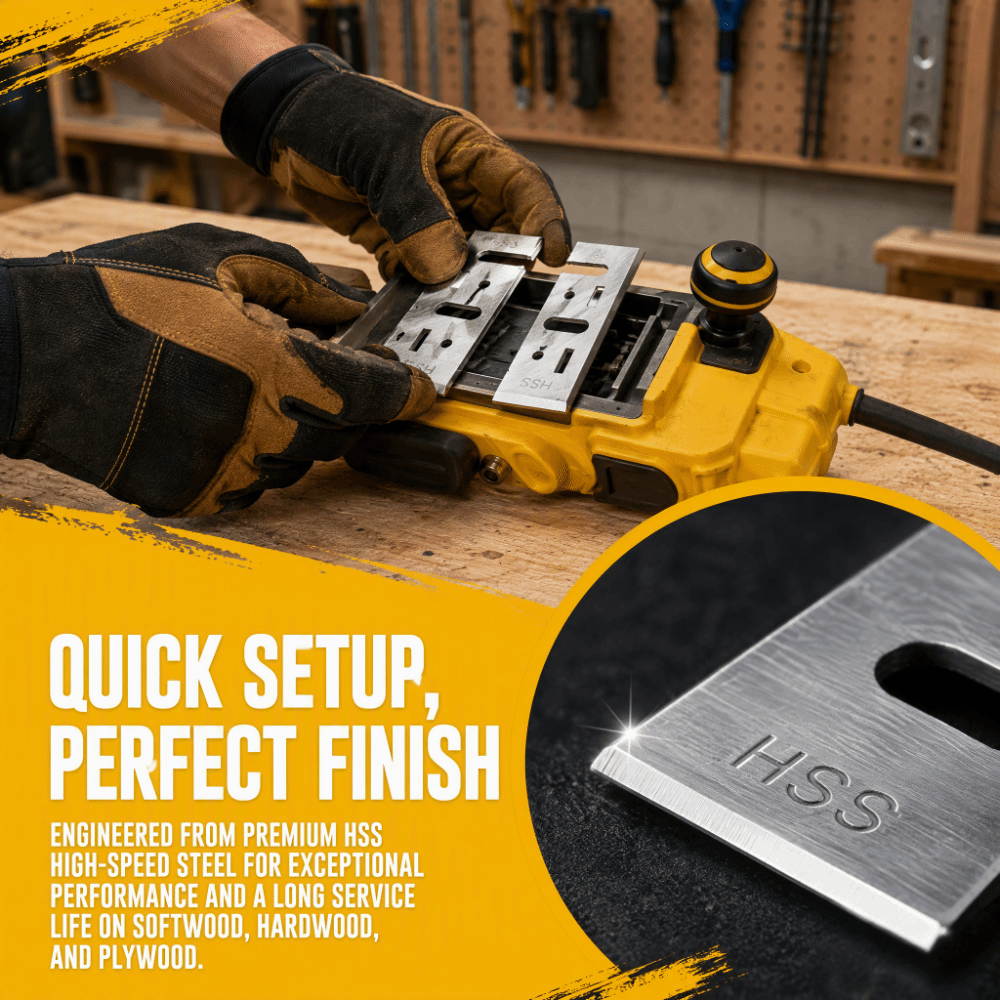 2枚/4枚 82mm長 プレーナーブレード 3-1/4インチ - Planer Handheld Electric のレビューと価格
