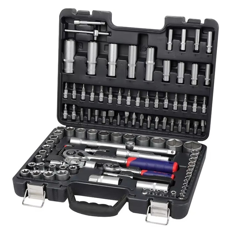 108ピース プロ仕様 自動車修理工具セット CRV鋼製レン - Power Tools Professional のレビューと価格