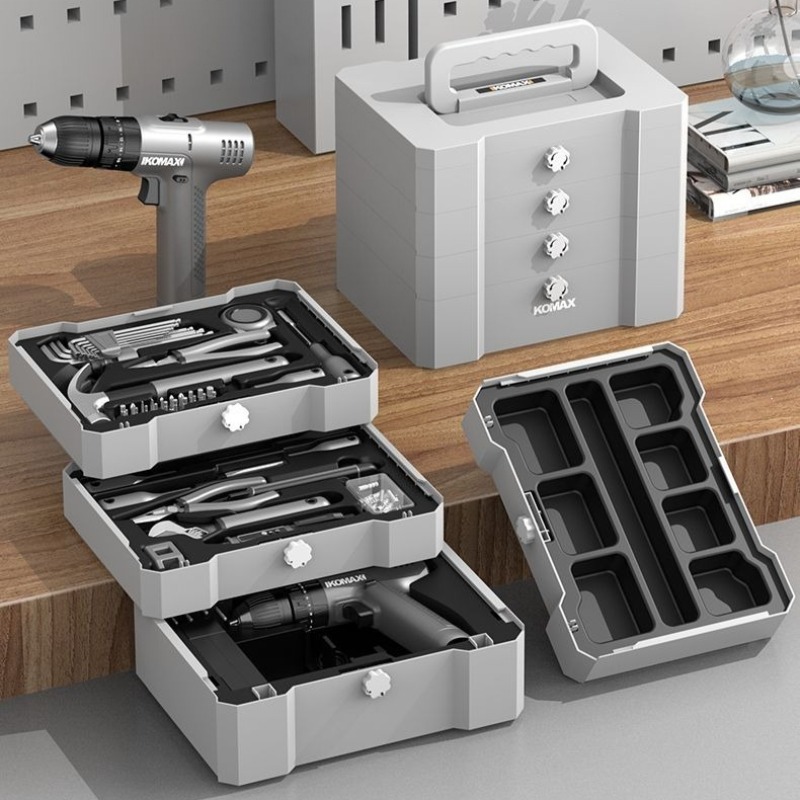 プロの家庭用電動工具セット多機能電動ドリルドライバーハンドツ - Power Tools Electrical のレビューと価格